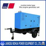 Mobile Type 313kVA CE Approved Super Silent Mtu Engine Diesel Generator