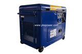 5.5kw Small Air-Cooled Silent Type Diesel Generator with Blue Ice Tank