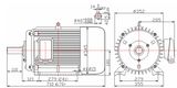 1500rpm Permanent Magnet Generator 30kw 50Hz