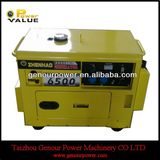 Hot Sale Silent Three Phase 5.5kw Diesel Generator