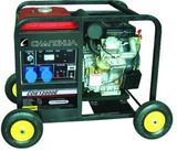 Open Type Air Cooled Diesel Generator with Two Cylinder Engine (CDE1200E)