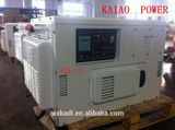 AC Single Phase 50/60Hz/8kw Silent Deisel Generator with Digital Panel Board for Shop and Office Use (KDE12T)